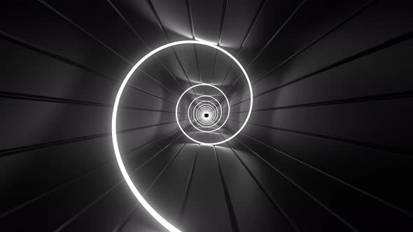 White Light Tunnel Loop