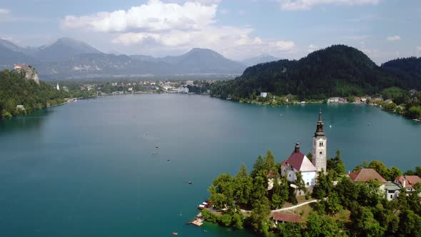 Slovenia Beautiful Nature - Resort Lake Bled.