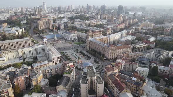 Kyiv - the Capital of Ukraine. Aerial View. Kiev