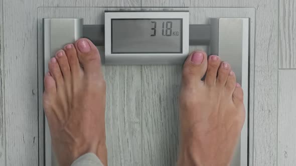 Woman Measure Weight