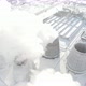 Smoking Chimneys Of A Power Plant In Winter - VideoHive Item for Sale