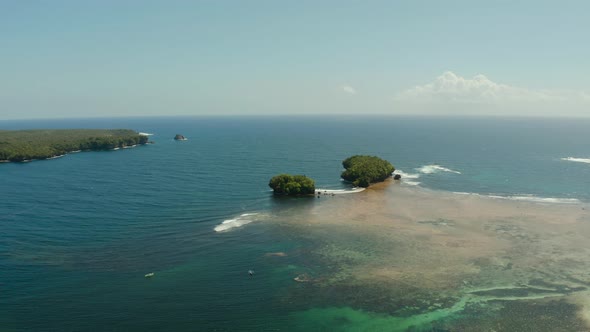 Tropical Islands in the Ocean