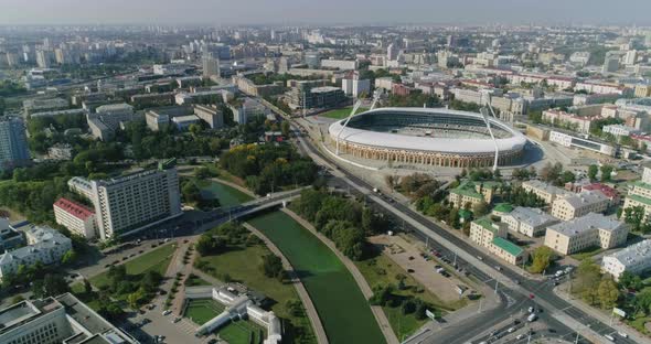 Football Stadium in Minsk City