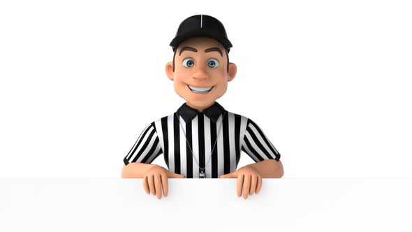 10 cartoon Referees 