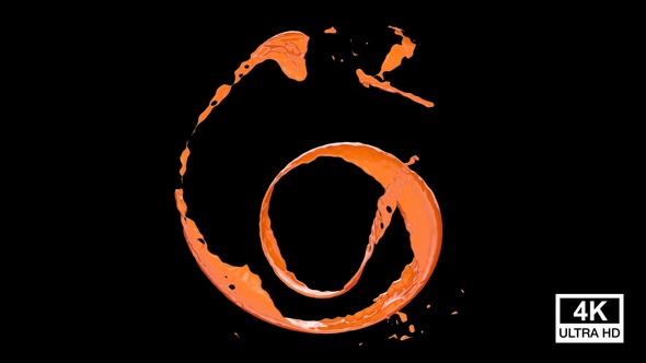 Twisted Orange Juice Splash V8 4K alt