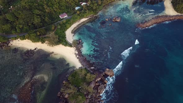 Mahe Island Aerial, Seychelles