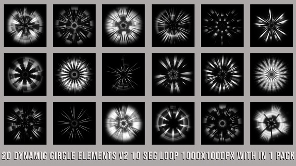 Circle Elements Pack V02