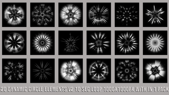 Circle Elements Pack V02 alt