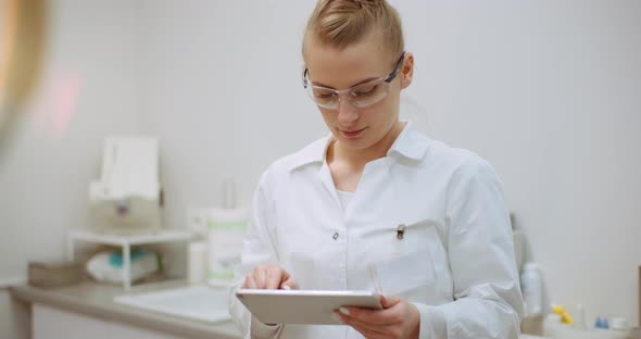 Smiling Female Doctor at Healthcare Clinic