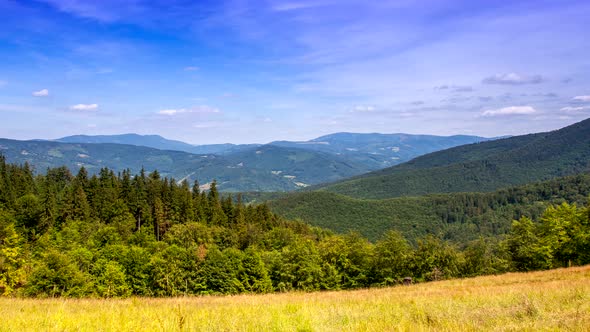 Carpathian time lapse, photos taken in Beskid mountains.