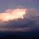 Aerial time lapse of developing thunderstorm at sunset - VideoHive Item for Sale