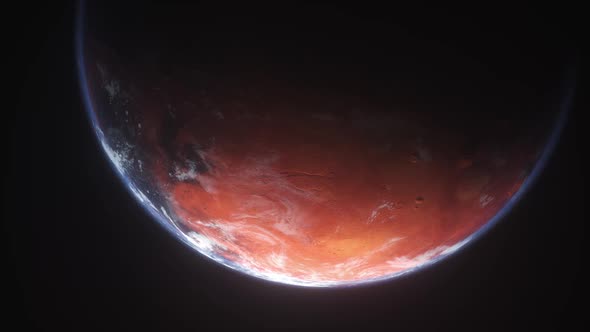 Mars Surface Background