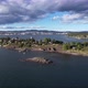 Nakkholmen Oslo Norway aerial drone 4k shot - VideoHive Item for Sale