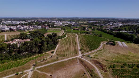 Farm land in the south of France. (Montpellier)