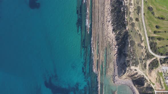 Aerial View Kyrenia Shore