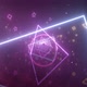 VJ Neon Glow Star Space Looped  - VideoHive Item for Sale