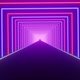 Long Corridor In Neon Arches - VideoHive Item for Sale