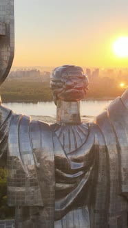 Motherland Monument in Kyiv Ukraine