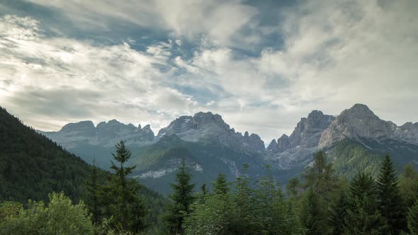 dolomites alps italy mountains snow peaks ski timelapse