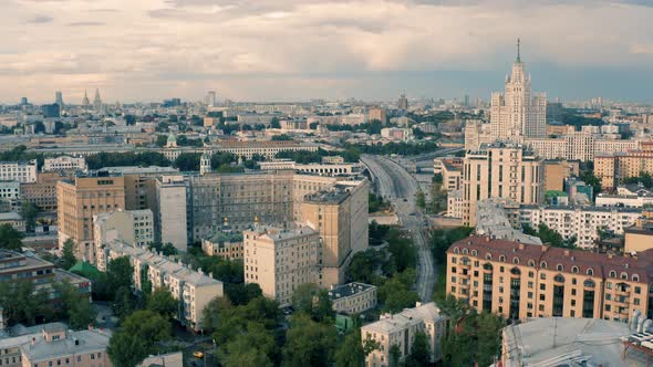 Moscow City Skyline