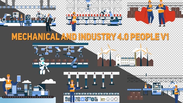 Mechanical And Industry 4.0 People V1