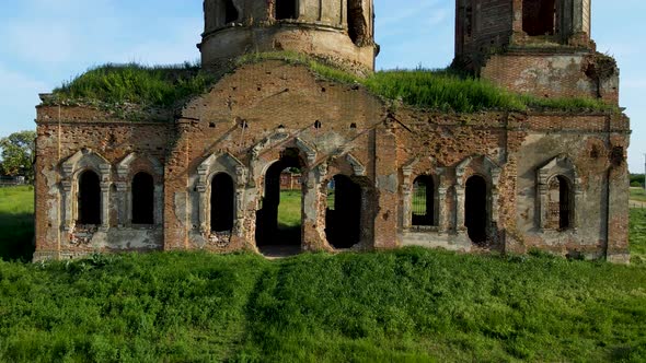 Close to an abandoned church