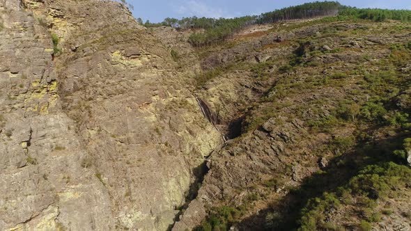 Dry Mountain Waterfall