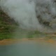 dramatic iceland landscape, geothermal hot spring pool steam smoke - VideoHive Item for Sale