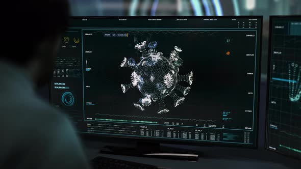 Medical Data on the Coronavirus. Analyzing the Structure. Molecules Sars Cov 2 alt