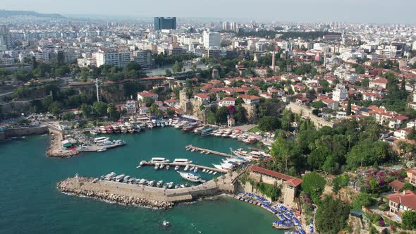 Old Town Kaleici in Antalya, Turkey