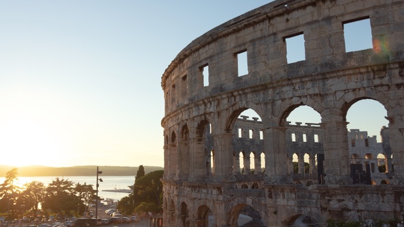 Sunset Pula Arena