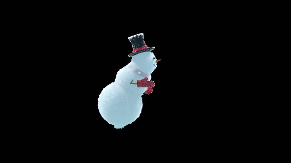 66 Snowman Dancing HD