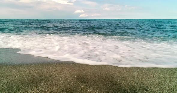 Waves on the beach