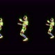 Dancing Plexus Man 03 - VideoHive Item for Sale