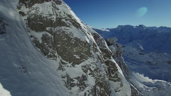 Snow Mountain Landscape