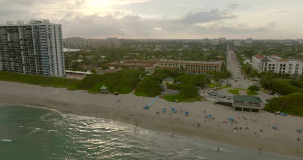 Beachfront Condominiums Boca Raton Fl Aerial Video