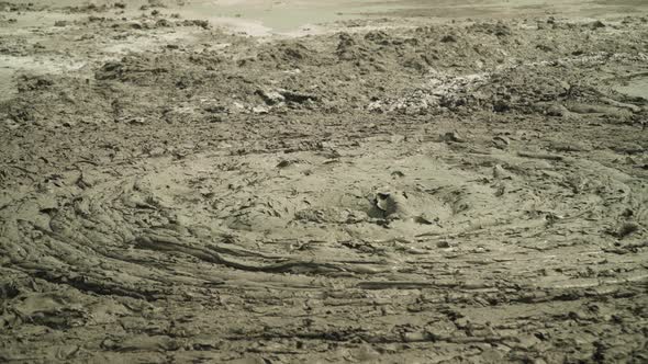 Mud Volcano Bledug Kuwu, Indonesia