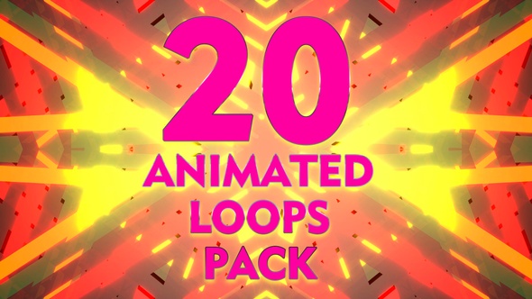 Colorful Vj Animated Loops Pack alt