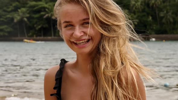 Girl at Beach