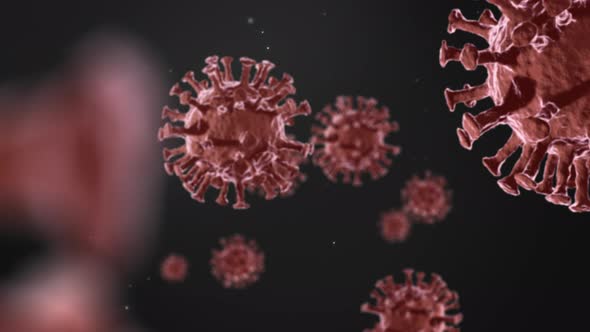 The virus Coronavirus (COVID-19) medical animation.