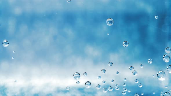 Water Bubbles Background (4K)