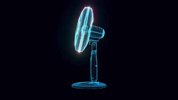 Fan Hologram Rotating Hd alt