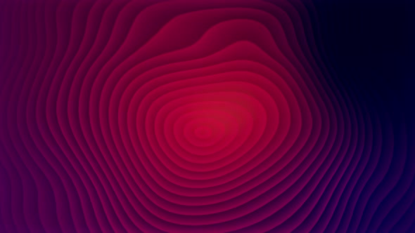 Colorful Gradient Vj Loop Of Subtle Moving Lines