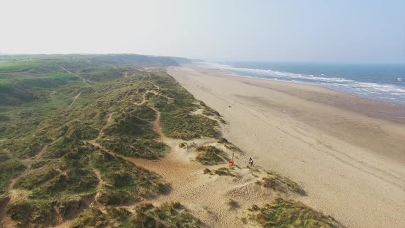 Landscape with beach