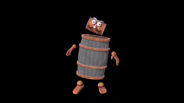 Old Wooden Barrel Loop Dance