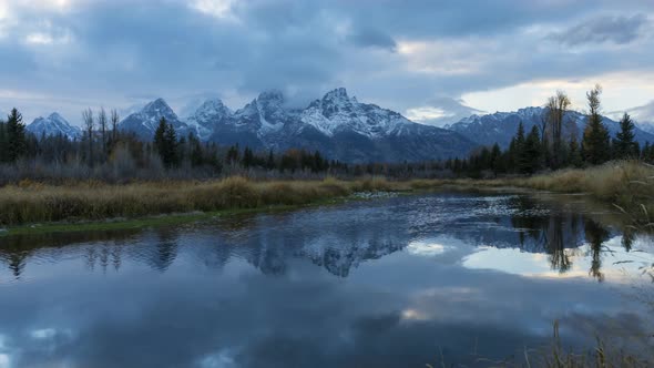 Teton Mountain Range