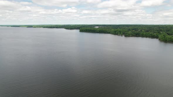 Static view of beautiful lake