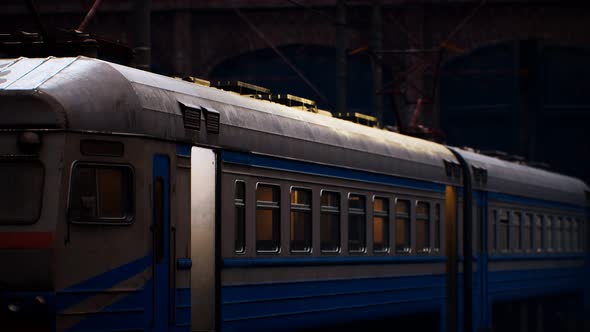 Old Soviet Electrical Train Staition