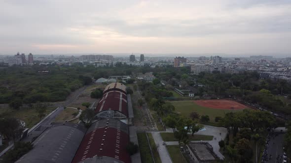 The Aerial view of Pingtung