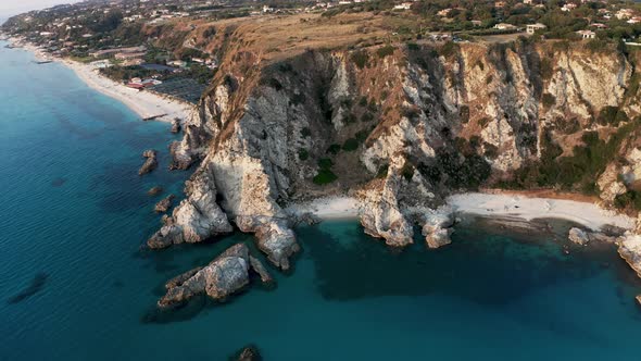 Sea Cliff Of Calabria